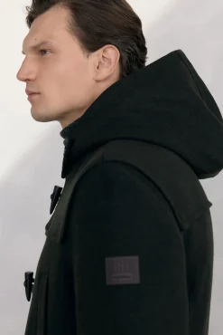 Trenca lana alamares