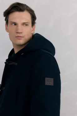 Trenca lana alamares