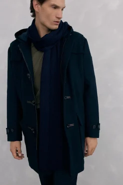 Trenca lana alamares