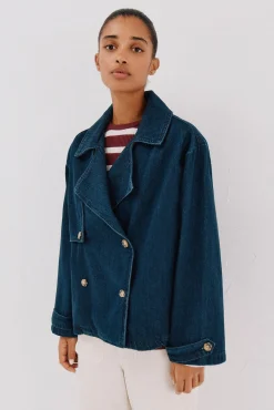 Trench corta vaquera