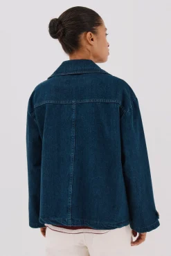 Trench corta vaquera