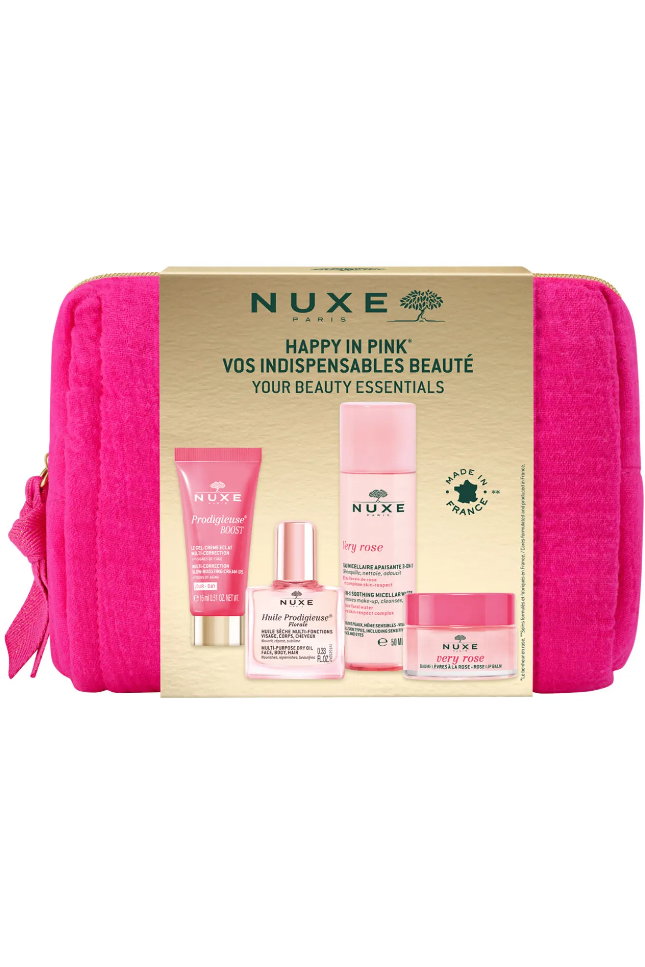 Tus indispensables de belleza happy in pink