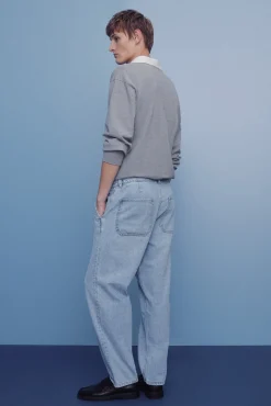 Vaquero chino lavado