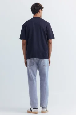 Vaquero lavado claro straight fit