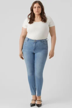 Vaquero pitillo talla grande