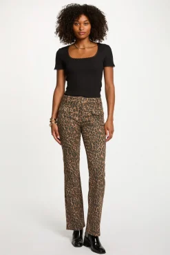 Vaqueros bootcut de tiro alto