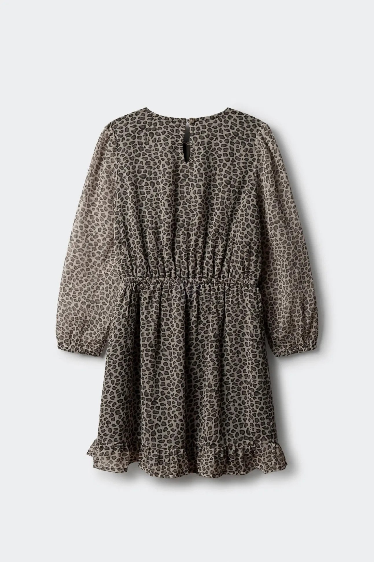 Vestido animal print niña