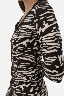 Vestido cenefa punto