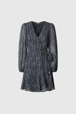 Vestido Corto Cruzado