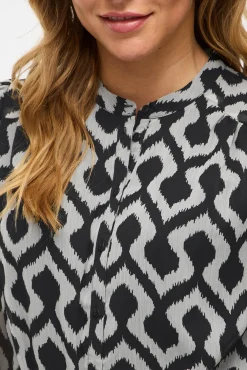 Vestido corto de gasa