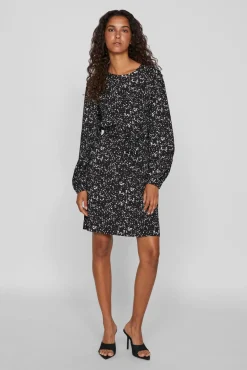 Vestido corto estampado