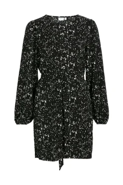 Vestido corto estampado