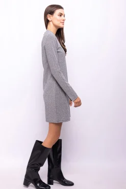 Vestido corto glitter