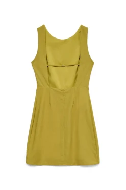 Vestido corto manga sisa