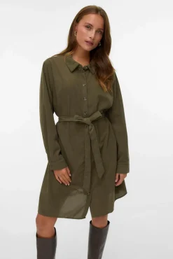 Vestido corto micropana talla grande