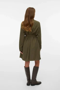 Vestido corto micropana talla grande