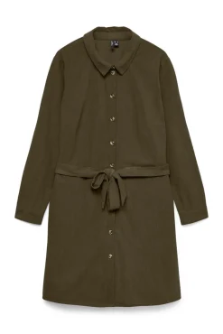 Vestido corto micropana talla grande