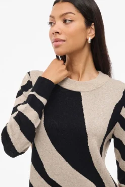 Vestido de punto con viscosa