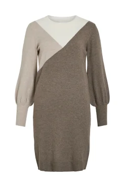 Vestido de punto con viscosa