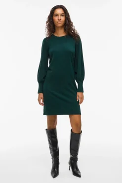 Vestido de punto con viscosa