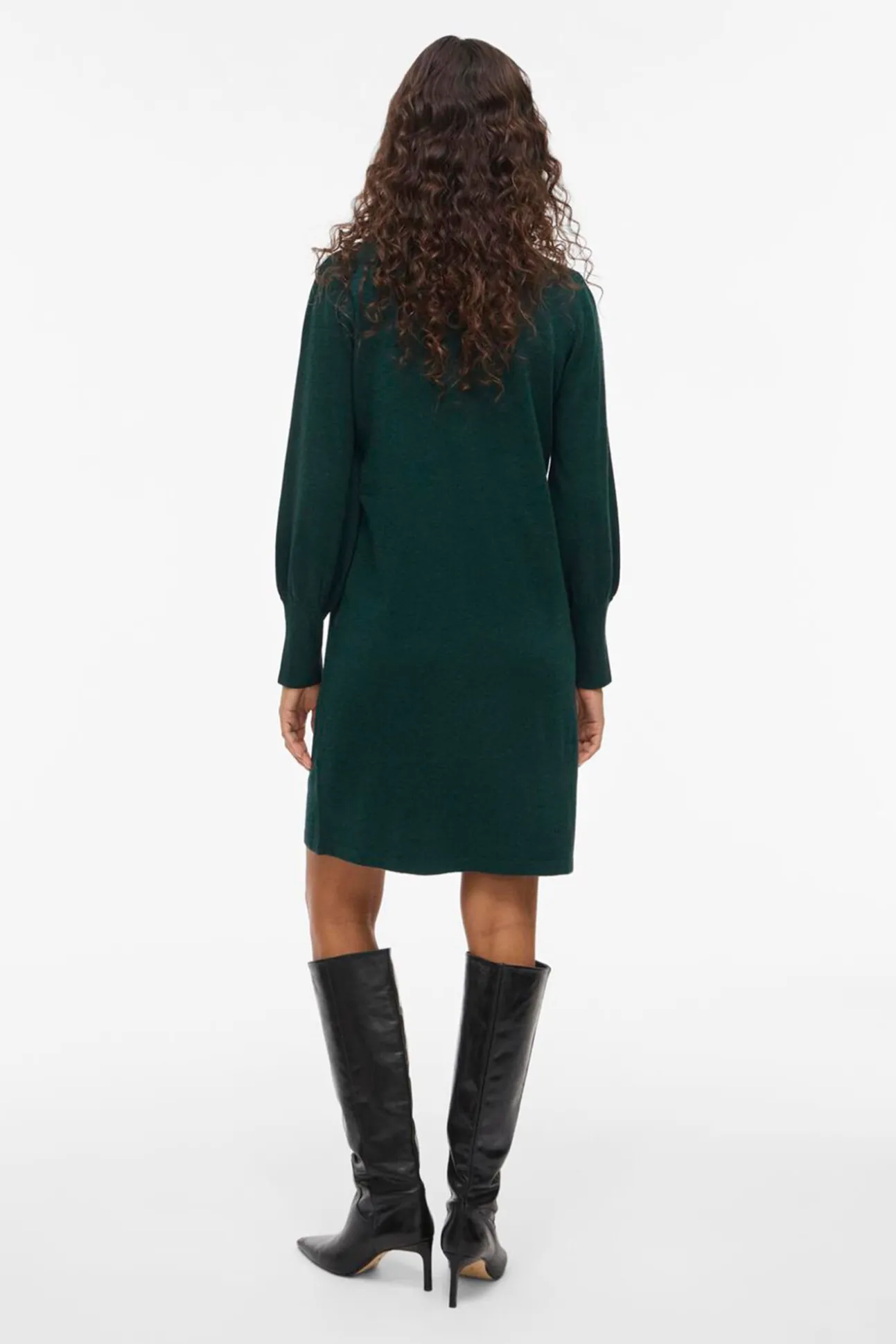 Vestido de punto con viscosa