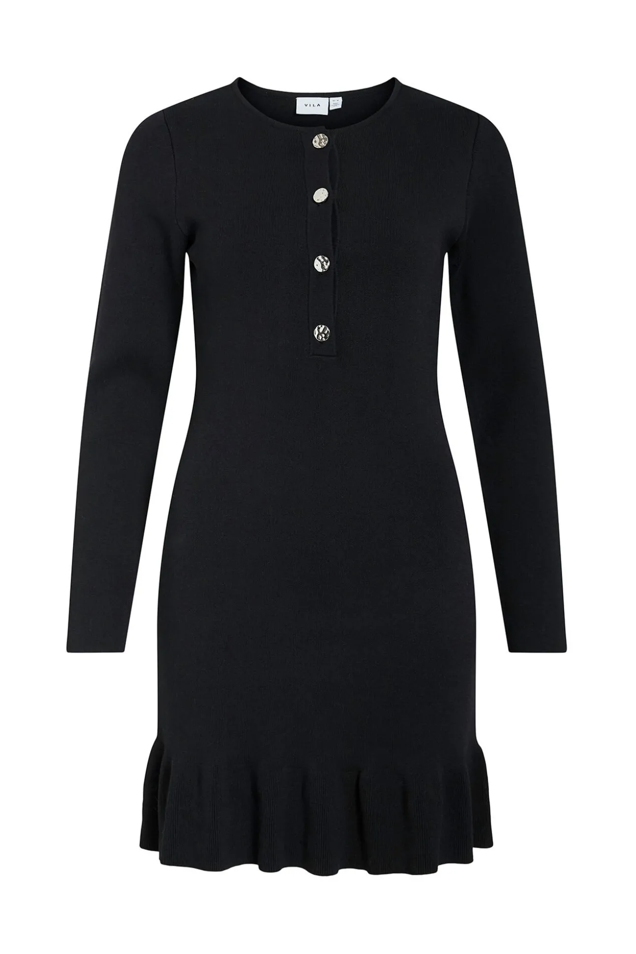 Vestido de punto con viscosa