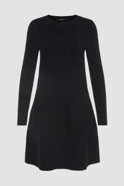 Vestido de punto cuello redondo