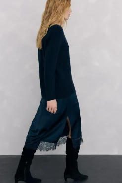 Vestido de punto lencero