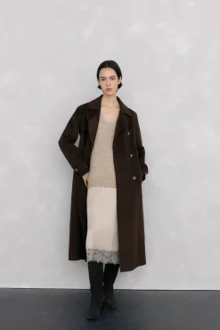 Vestido de punto lencero