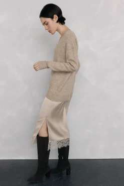 Vestido de punto lencero