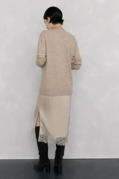 Vestido de punto lencero