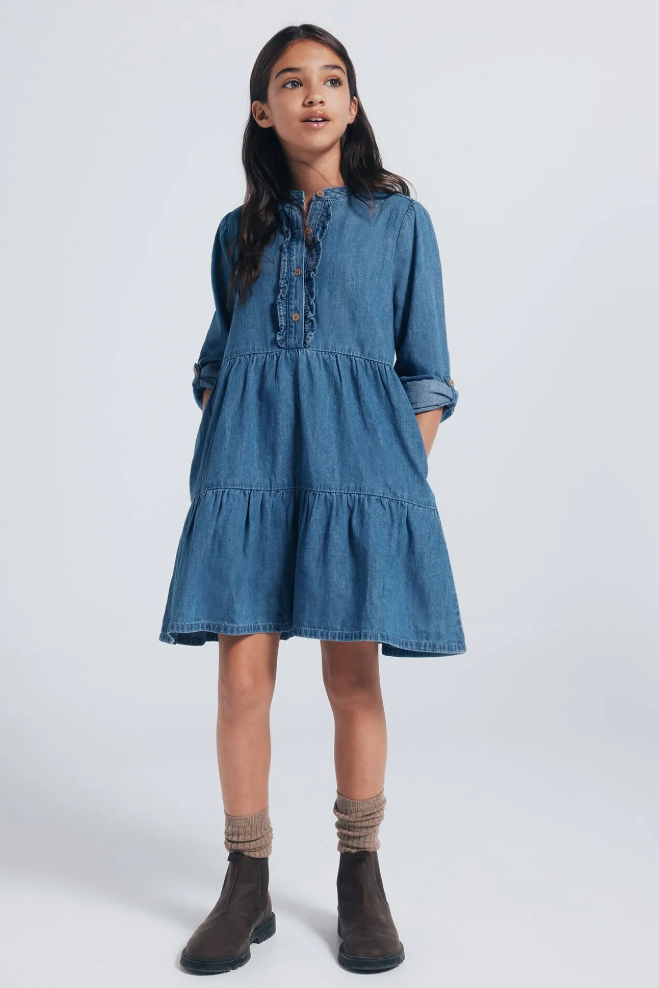 Vestido DENIM niña