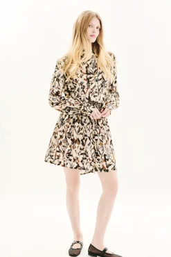 Vestido estampado 100% viscosa