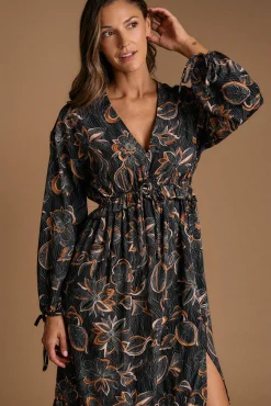 Vestido estampado Flor Giorgia