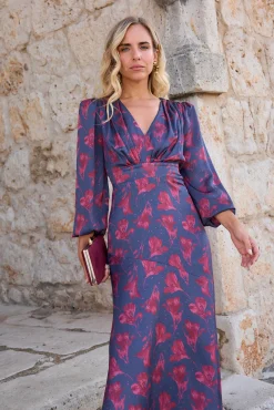 Vestido estampado Flores