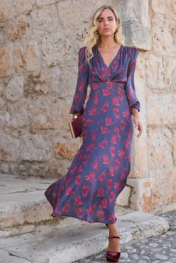 Vestido estampado Flores