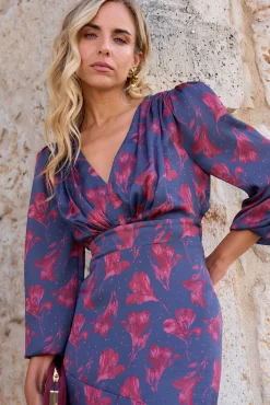 Vestido estampado Flores