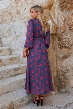 Vestido estampado Flores