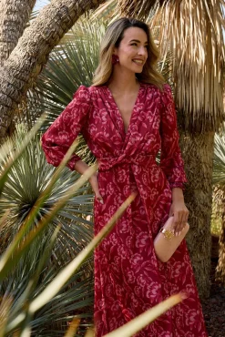 Vestido estampado Nides