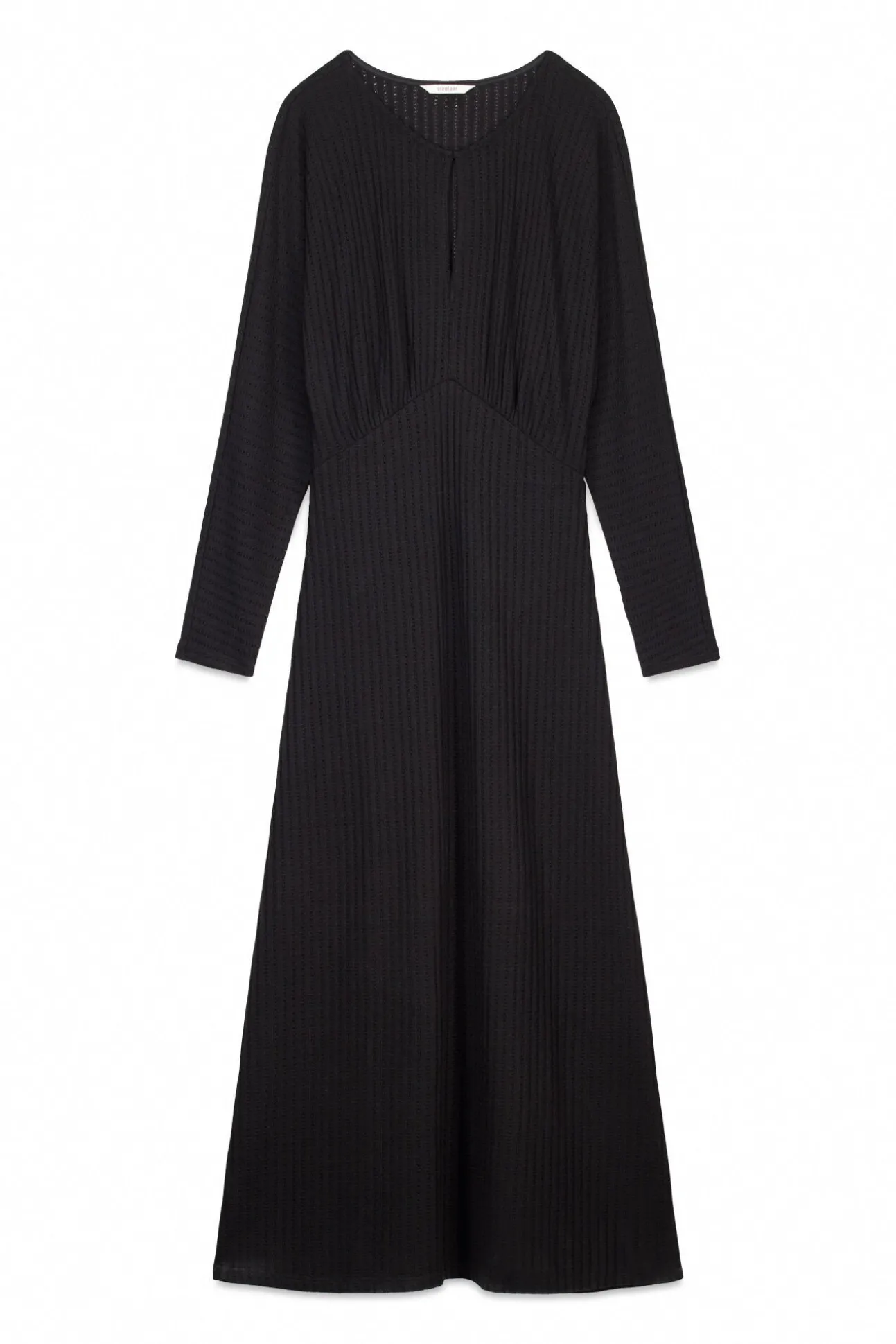 Vestido estructura manga murciélago