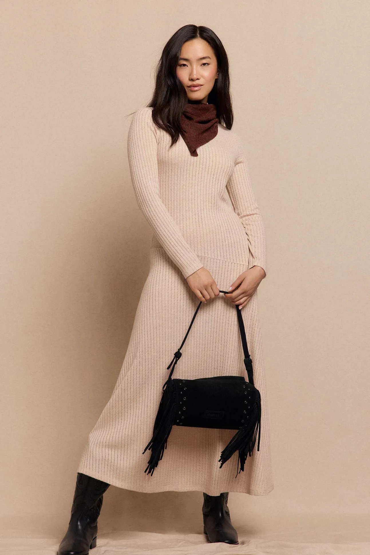 Vestido estructura vuelo