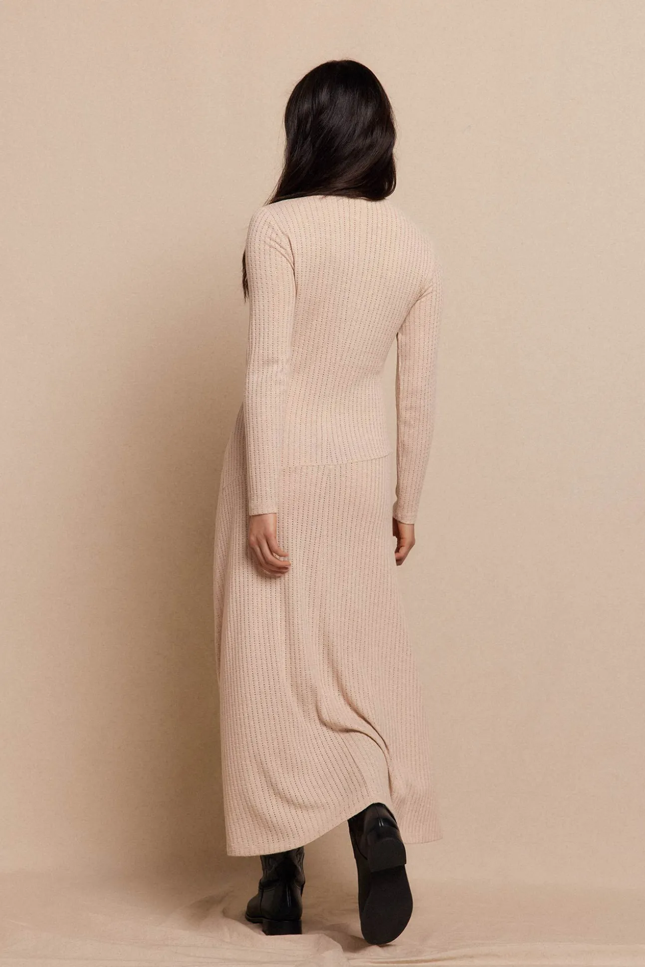 Vestido estructura vuelo