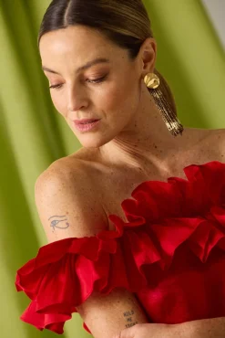 Vestido event collection volante