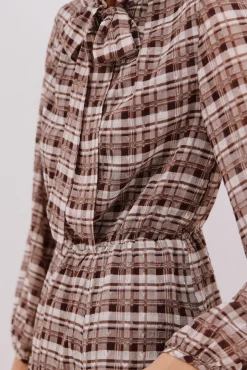 Vestido fluido estampado