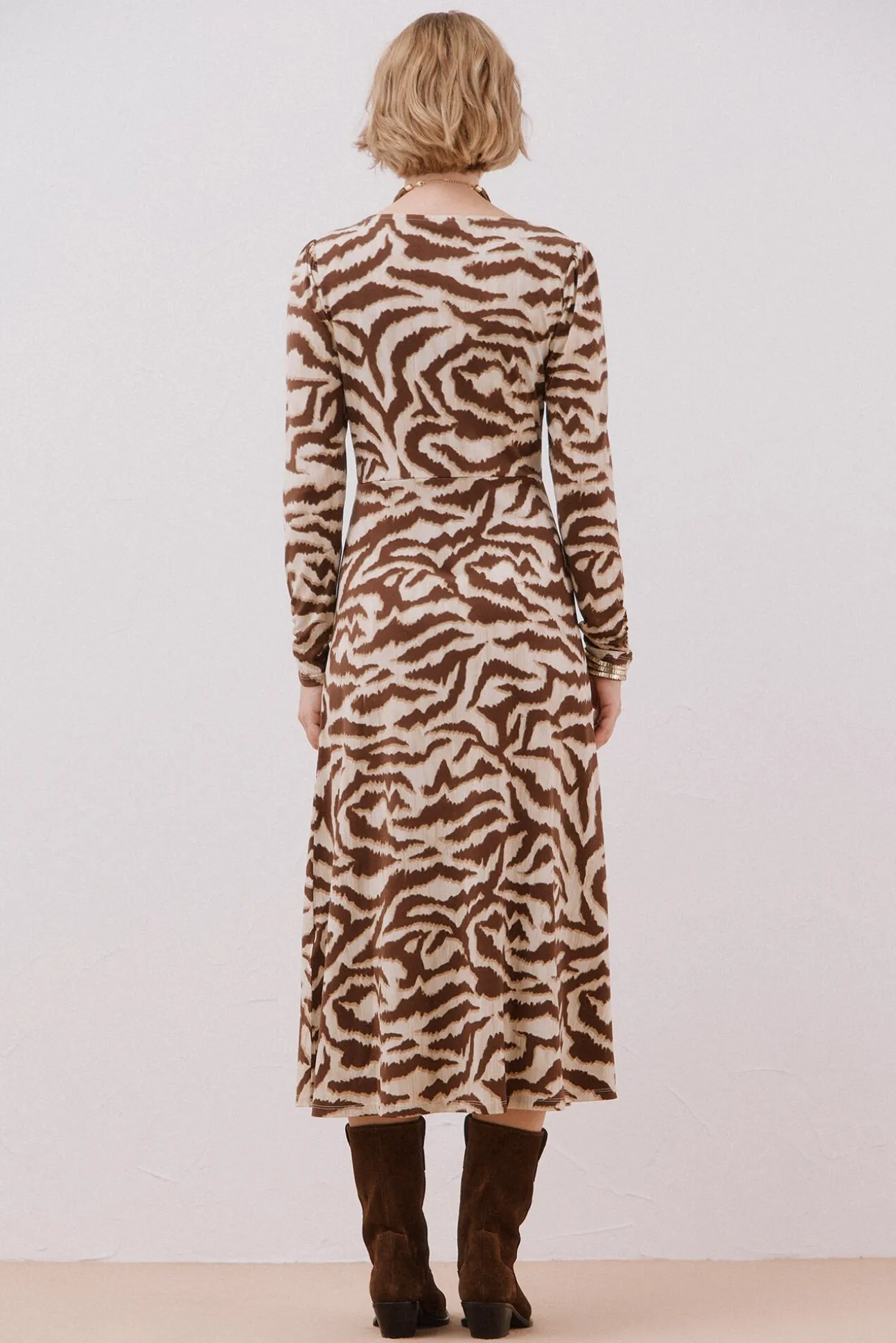 Vestido frunce pecho