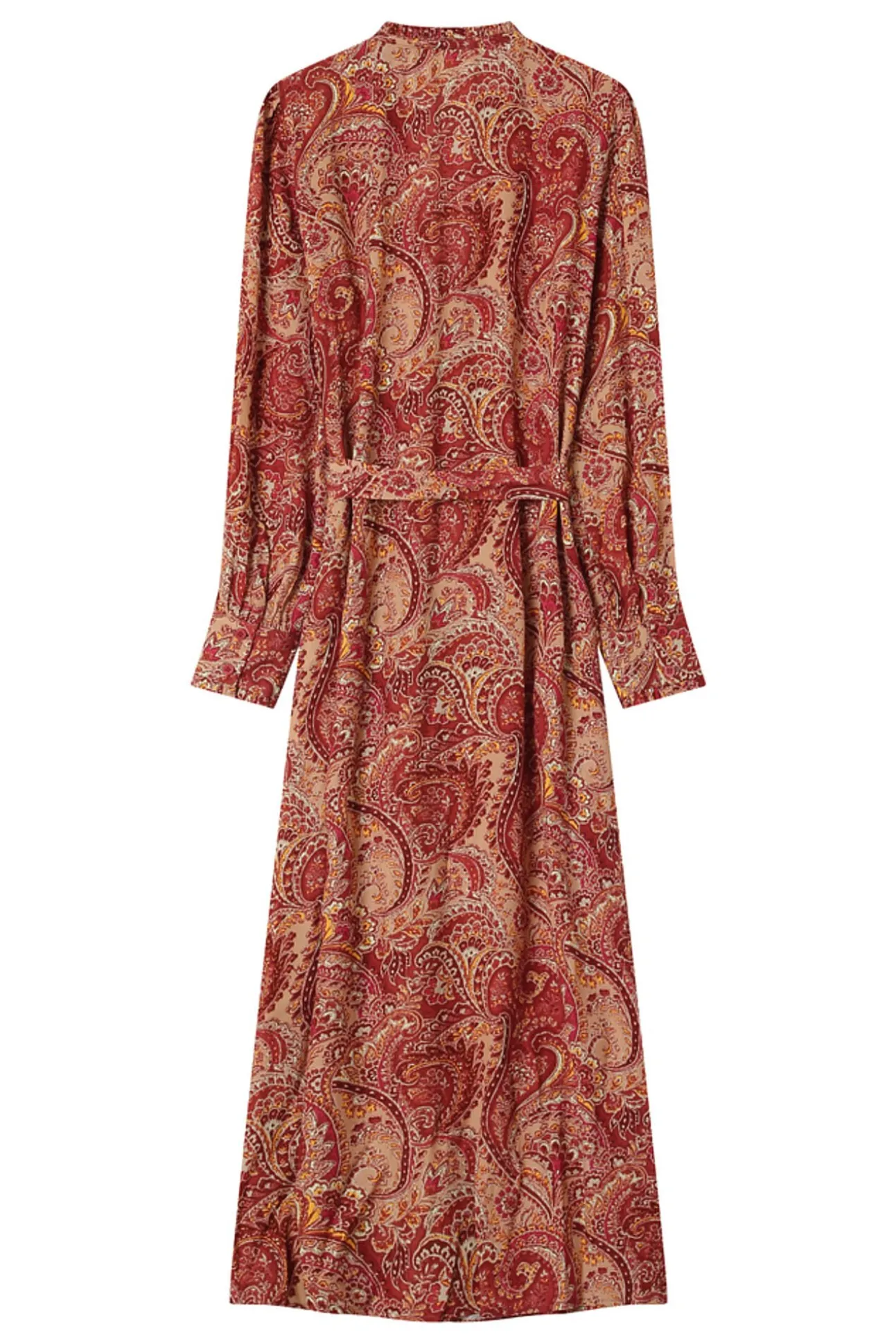 Vestido largo con estampado