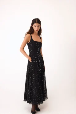 Vestido largo espejos