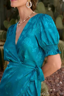 Vestido largo estampado