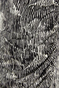 Vestido largo estampado