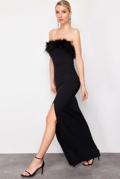 Vestido largo palanbra de honor